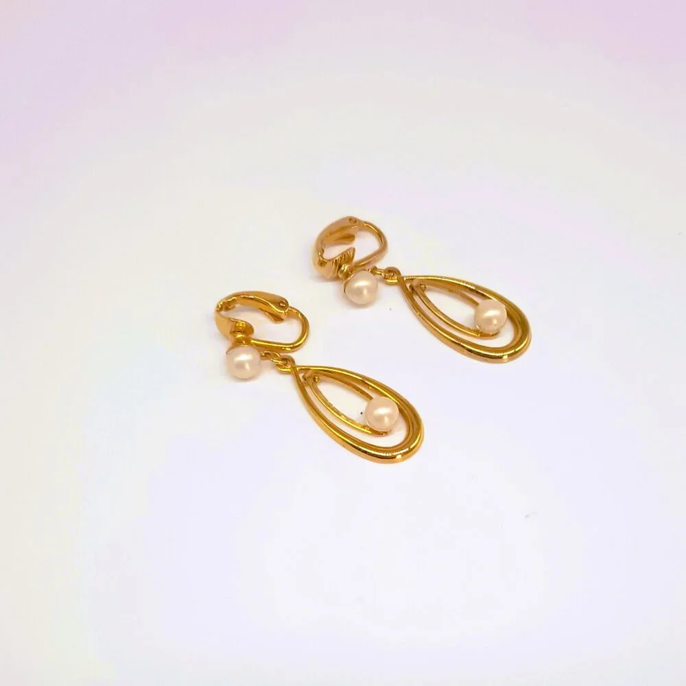 Vintage teardrop faux